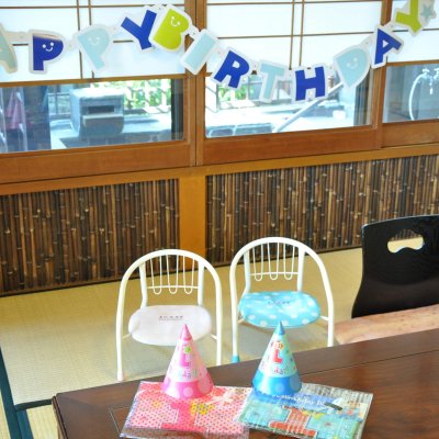 赤ちゃんの１歳のお誕生日に♪