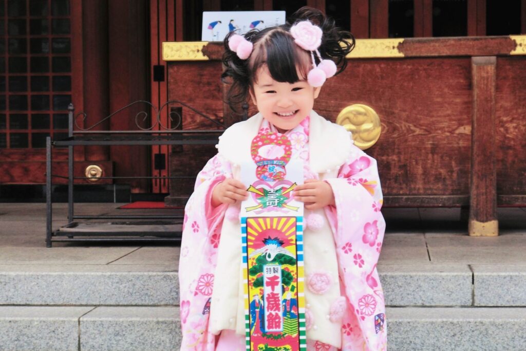 3歳・5歳・7歳の11月15日前後…七五三(しちごさん)